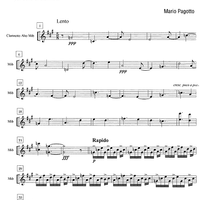 Anche i sogni danzano? - E-flat Alto Clarinet