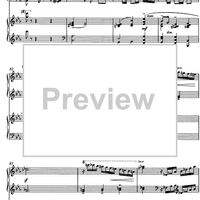 Theme and Variations Op.139 - Score