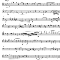 Trio a minor Op.114 - Cello