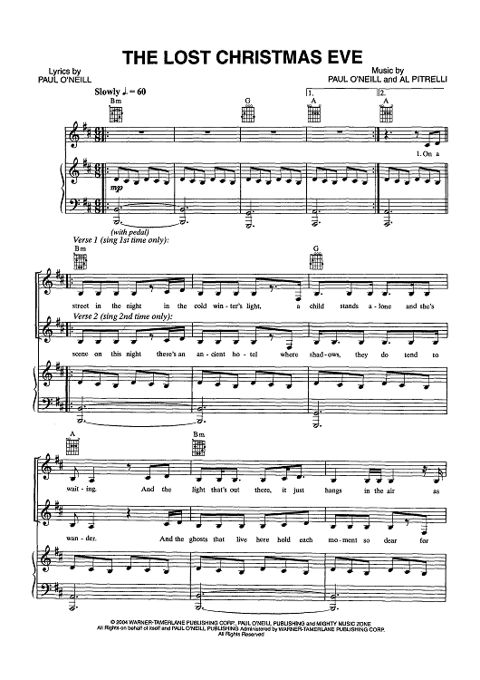 The Lost Christmas Eve