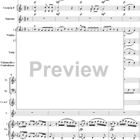 "Ma, che vi fece", recitative and "Sperai vicino il lido", aria, K368 - Full Score