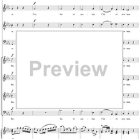 Virgum virginum praeclara (Quartet and Chorus), No. 10 from "Stabat Mater", HobXXbis