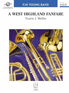 A West Highland Fanfare - Bb Clarinet 2