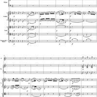 Flute & Harp Concerto in C Major, Movement 2 K297c (K299) - Full Score