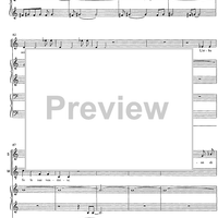 Canto dell'erba secca - Score