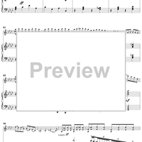 Fantaisie in A Major, Op. 124 - Harp Score