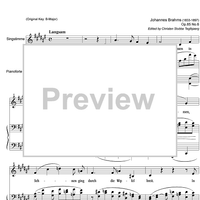 In Waldeseinsamkeit Op.85 No. 6