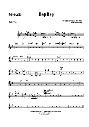 Bap Bap - Guitar / Piano