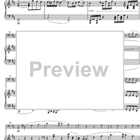 Sonata No. 5 D Major Op.102 No. 2 - Score