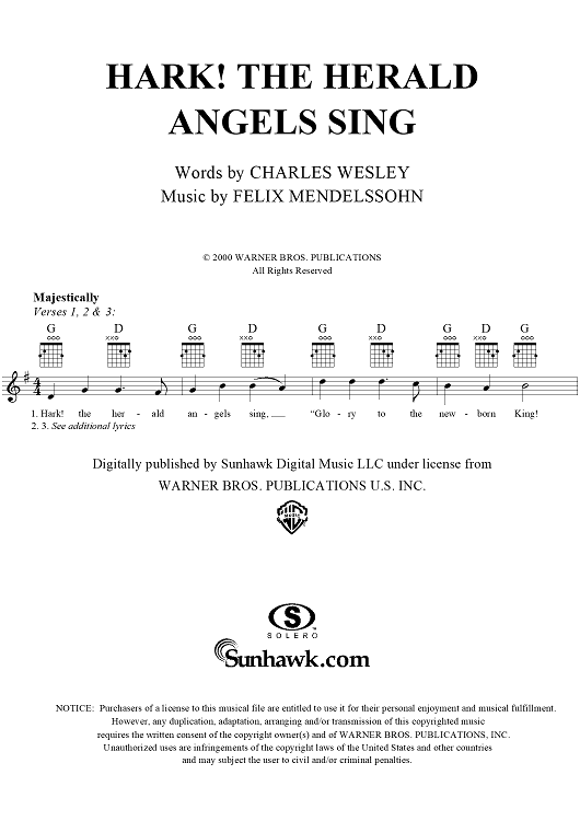 Hark! The Herald Angels Sing