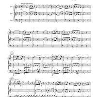 Alleluia - from the motet Exsultate, Jubilate, K. 165 - Score