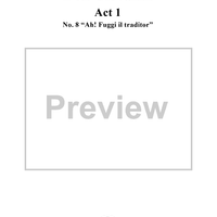 "Ah, fuggi il traditor!", No. 8 from "Don Giovanni", Act 1, K527 - Full Score