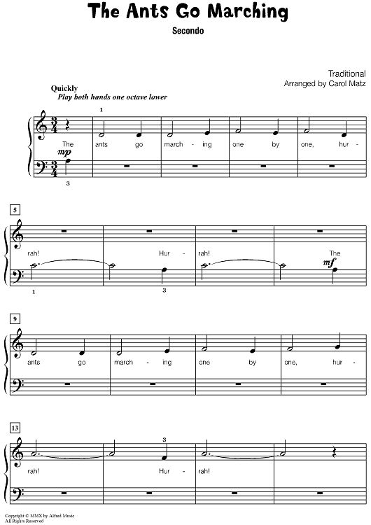 The Ants Go Marching