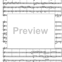 Sextuor pour la fin du 20ème Siècle or Variations on a theme by F. Schubert - Score
