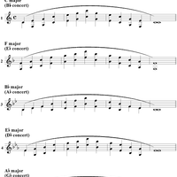 Arpeggio Studies - B-flat Instruments