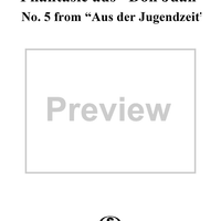 Phantasie aus "Don Juan" - No. 5 from "Aus der Jugendzeit" Vol. 1
