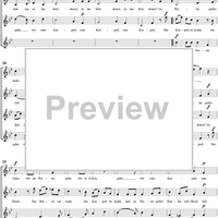 Gehn wir im Prater, gehn wir in d'Hetz, four voice canon in B-flat Major, K558