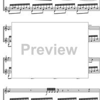 Sonata a minor - Score