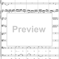 Chorus from Cantata no. 113  ("Herr Jesu Christ, du höchstes Gut") - Full Score