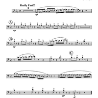 Flight of the Bumblebee - Euphonium 3 BC/TC