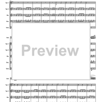 Bravura Variations on a theme by N. Dezede (1740-1792) - Score