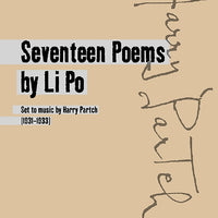 Seventeen Poems by Li Po - Performing Score