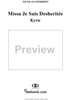 Missa Je Suis Desheritée:  Kyrie - Full Score