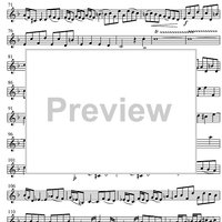 Prelude and Fugue No. 5 KV404A - Clarinet 2