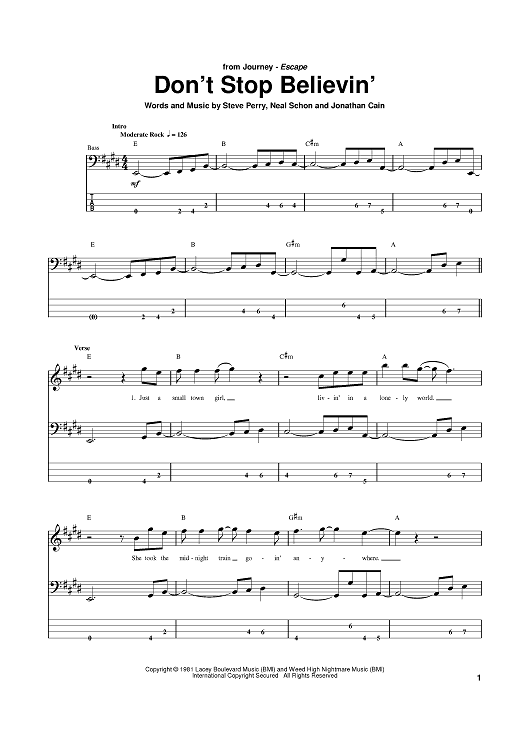 Don't Stop Believin'