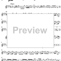 Suite No. 4 in E Major - Violin