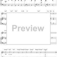 Carol Medley (Hark! the Herald Angels Sing/O Come, All Ye Faithful/The First Noel) - Piano Accompaniment