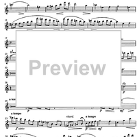 Quattro pezzi (Four Pieces) Op.89 - Flute 1