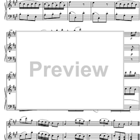 Sonata No. 7 A Major KV12 - Score