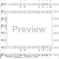 Samson, Act 2, No. 38: "Fix'd in his everlasting seat, Jehovah" - Score