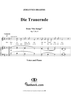 Die Trauernde - No. 5 from "Six Songs" op. 7