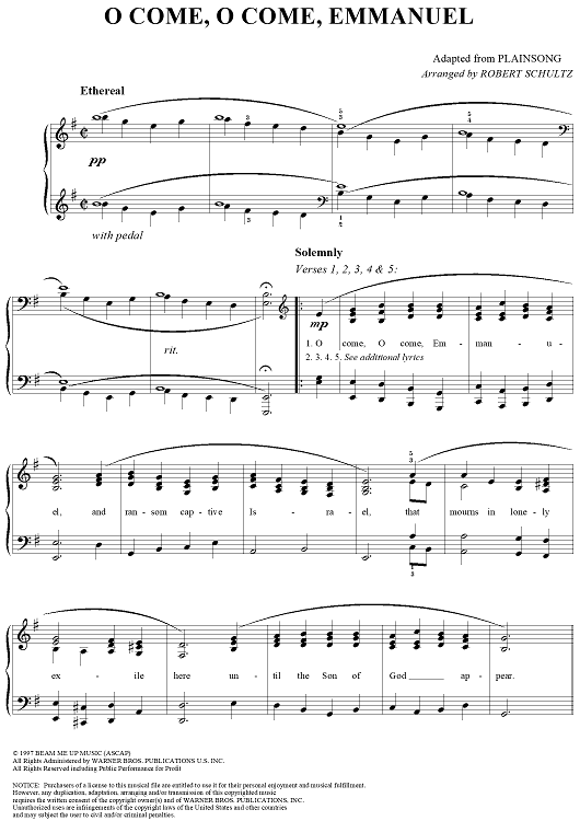 O Come, O Come, Emmanuel