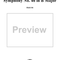 Symphony No. 46 in B Major (Hob1/46) - Full Score