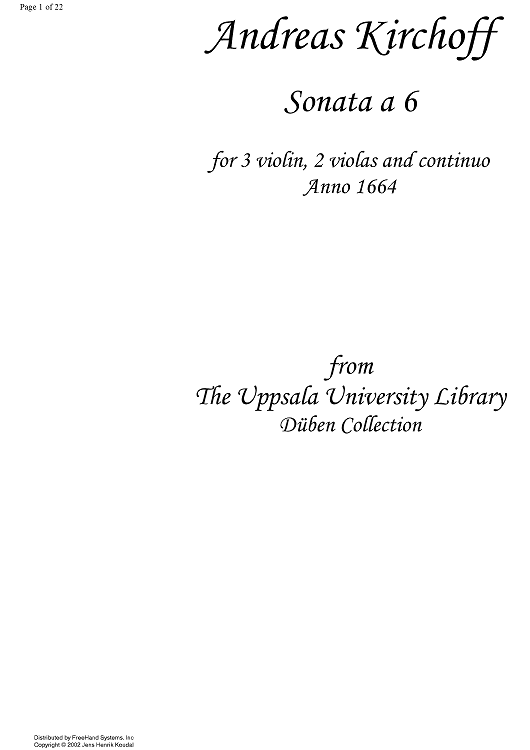 Sonata a 6