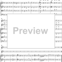 "Brüder, lasst uns lustig sein", No. 1 from "Zaide", Act 1, K336b (K344) - Full Score