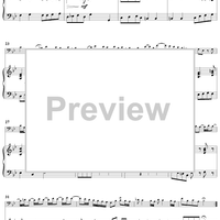 Cello Sonata No. 6 in B-flat Major, RV46 - Piano