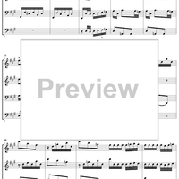 Quartet No. 3 in A major - Score