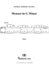 3 Lecons: No. 2, Menuet in G Minor