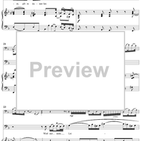 "Komm, süsses Kreuz", Aria, No. 57 from "St. Matthew Passion" - Piano Score