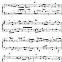 Pièces de clavecin  6th ordre, Les Langueurs Tendres