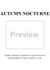 Autumn Nocturne
