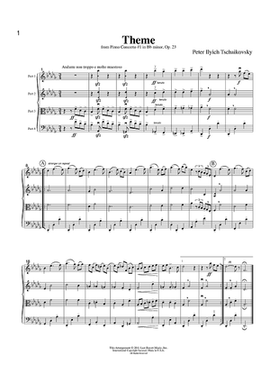 Music for Four, Collection No. 4 - Romance! - Score