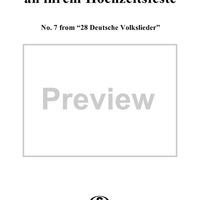 Die heilige Elisabeth an ihrem Hochzeitsfeste