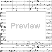 Messiah, no. 17: Glory to God - Full Score