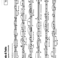 Il lamento di Fedra - Cello