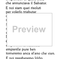 O che note fortunata